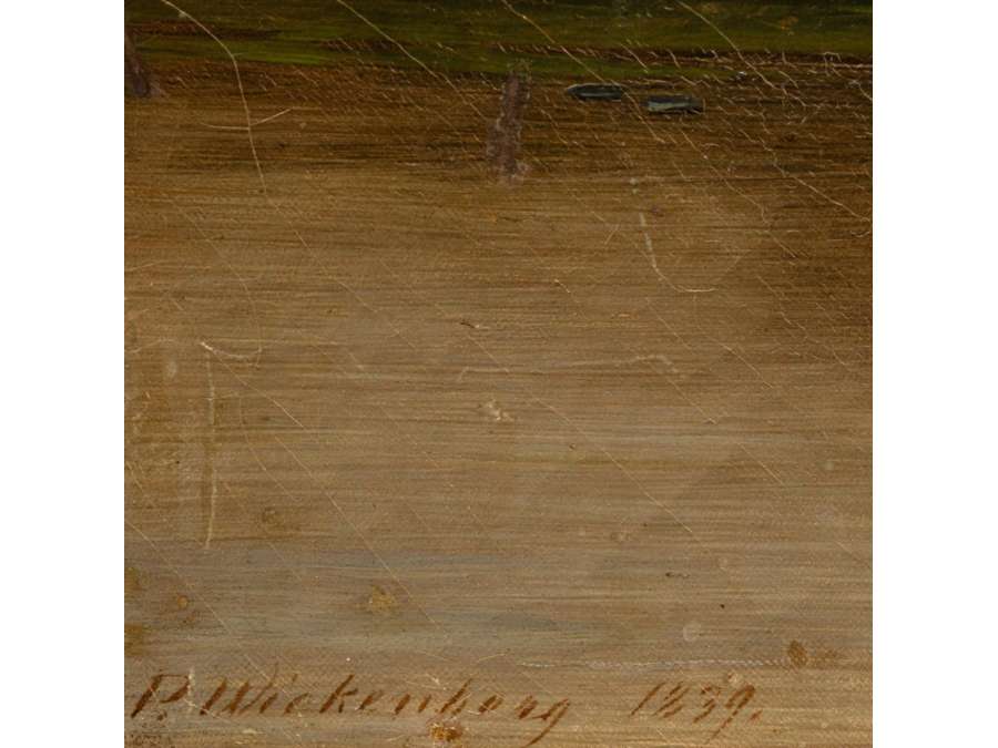 Tableau Paysage+par Per Wickenberg, du 19 siècle