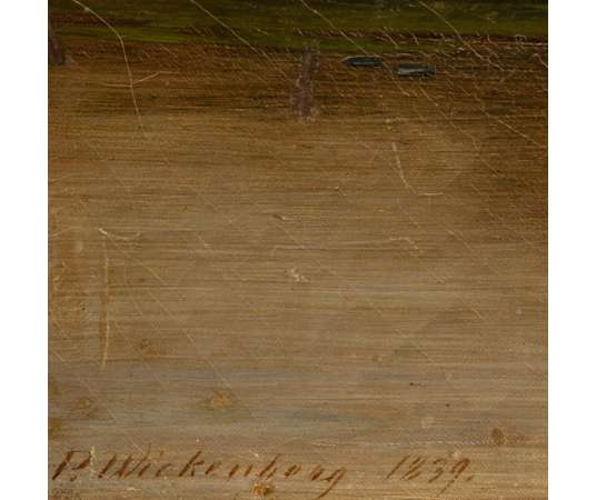 Landscape+by Per Wickenberg, 19th century