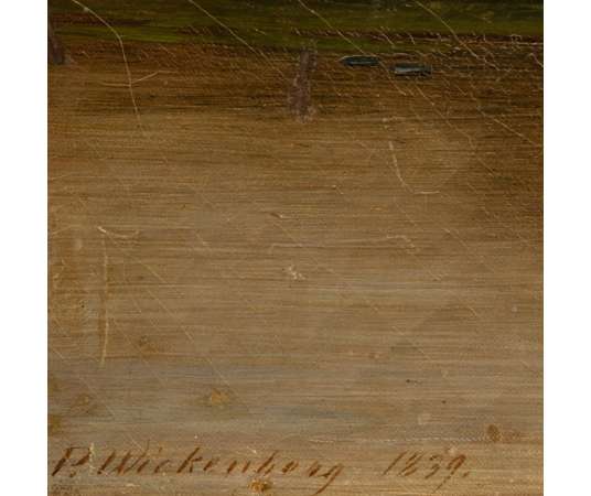 Tableau Paysage+par Per Wickenberg, du 19 siècle