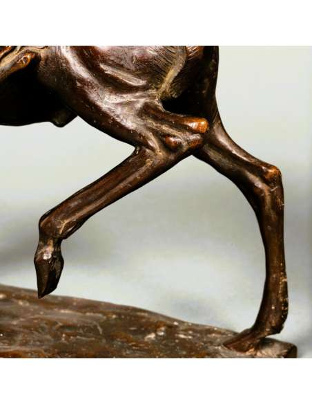 Bronze + sculpture by Sirio Tofanari, 20th century-Bozaart
