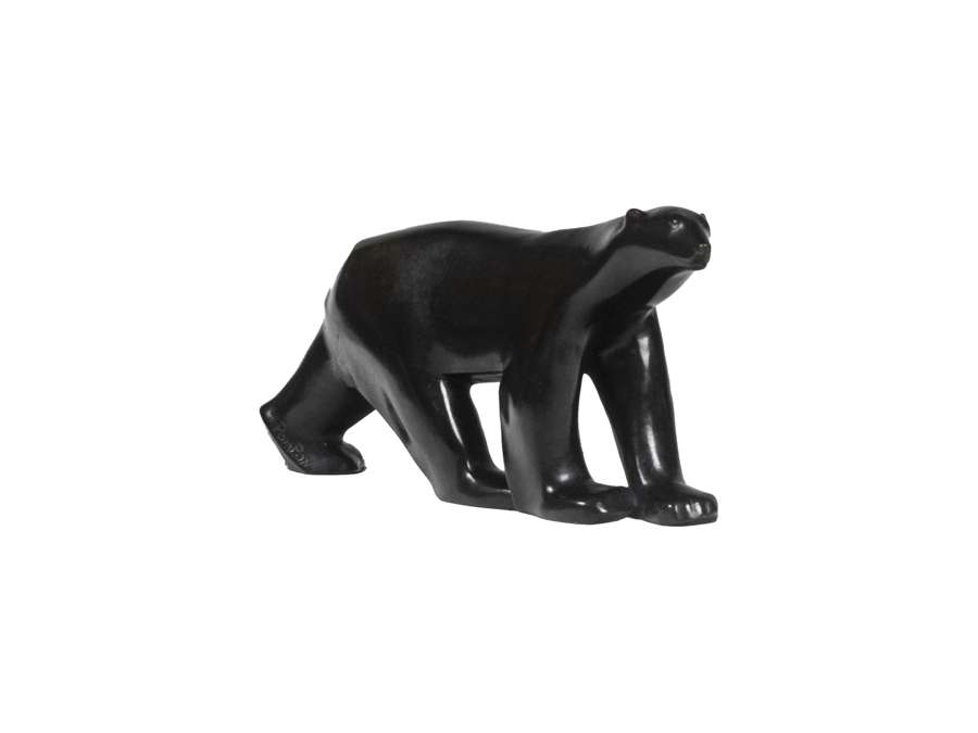 François Pompon. Small bronze sculpture+ "White Bear" model, 2006.