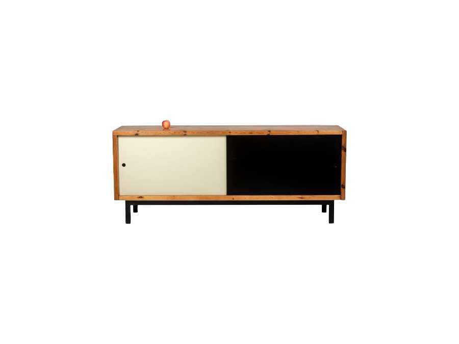 Ate Van Apeldoorn. Buffet en bois, Design contemporain des années 70.