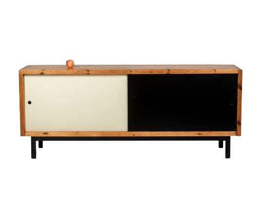 Ate Van Apeldoorn. Buffet en bois, Design contemporain des années 70.