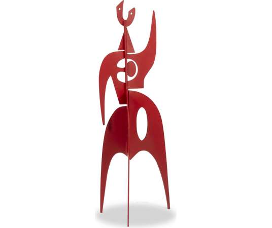 Metal sculpture model "Jouve". Contemporary art