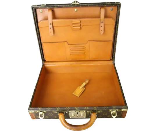 Louis Vuitton+ monogrammed canvas briefcase, 20th century