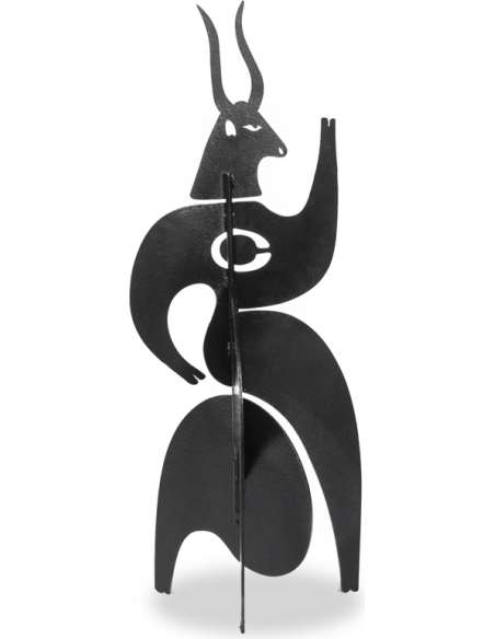 Sculpture en métal, Design contemporain modèle "Taurus"-Bozaart