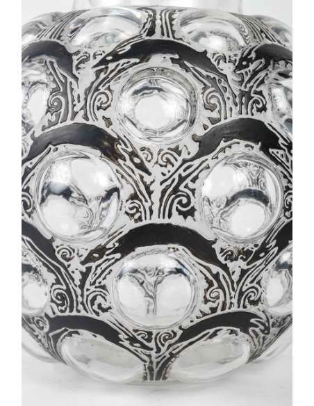 René Lalique, "Antelopes" glass vase, 1920s-Bozaart