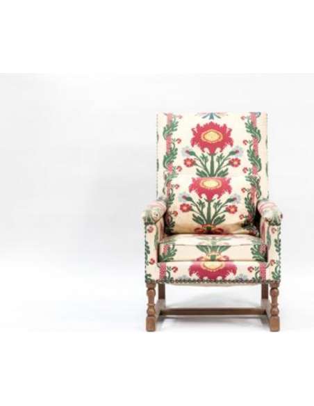 Four Louis XIV style armchairs from the 20th century-Bozaart