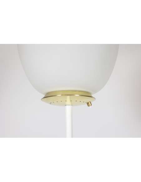 Opaline floor lamp from the 50s-Bozaart