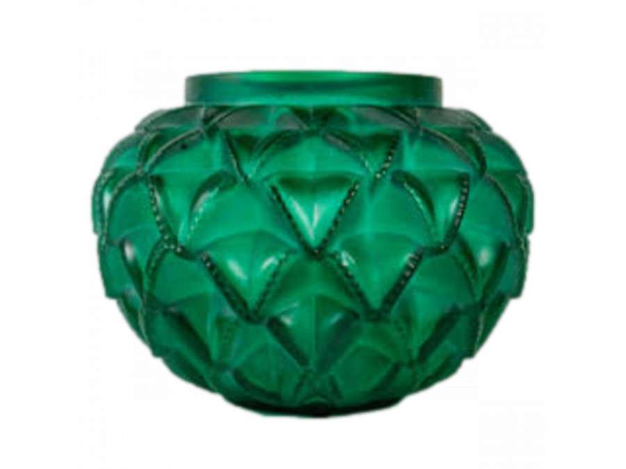 René Lalique , Languedoc glass vase, 1920s.