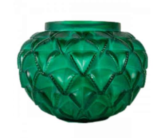 René Lalique , Languedoc glass vase, 1920s.