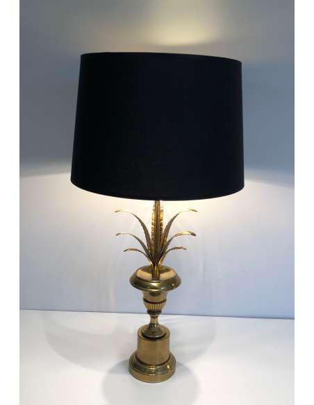 Brass lamp in the neoclassical style from the 20th century-Bozaart