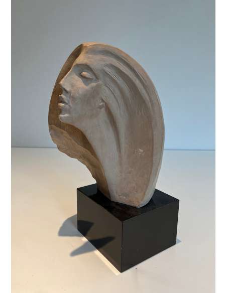 Austin Prod. Sculpture en terre cuite du 20ème siècle-Bozaart