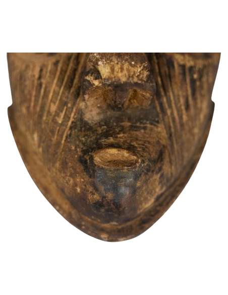 20th century "Kuba Babuka" African wooden mask-Bozaart