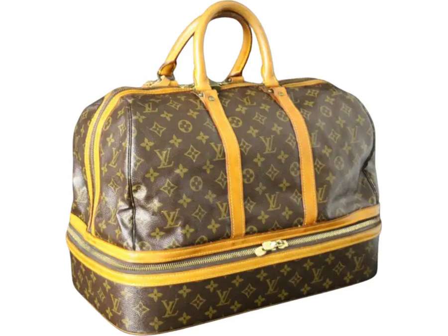 copy of Large vintage Louis Vuitton +leather bag
