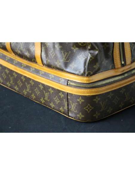 Large vintage Louis Vuitton leather bag-Bozaart