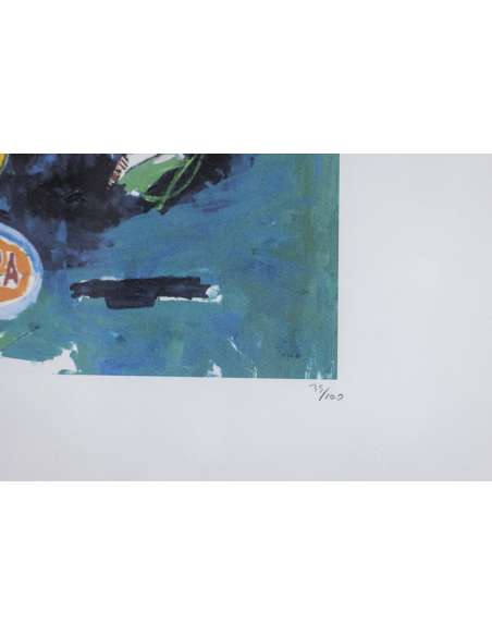 Silkscreen print by Jean-Michel Basquiat, Contemporary Art, 1990-Bozaart