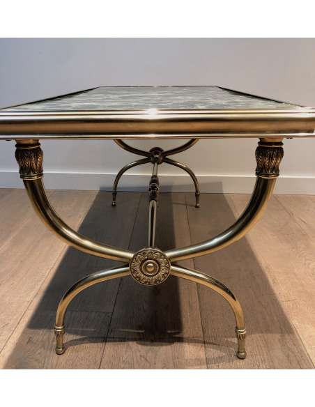 Table basse de style néoclassique, design contemporain des années 70-Bozaart