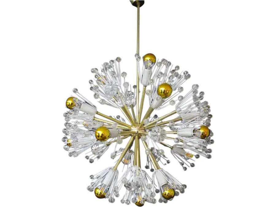 Vintage sputnik chandelier, Year 50