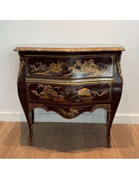 Commode en bronze des années 40-Bozaart