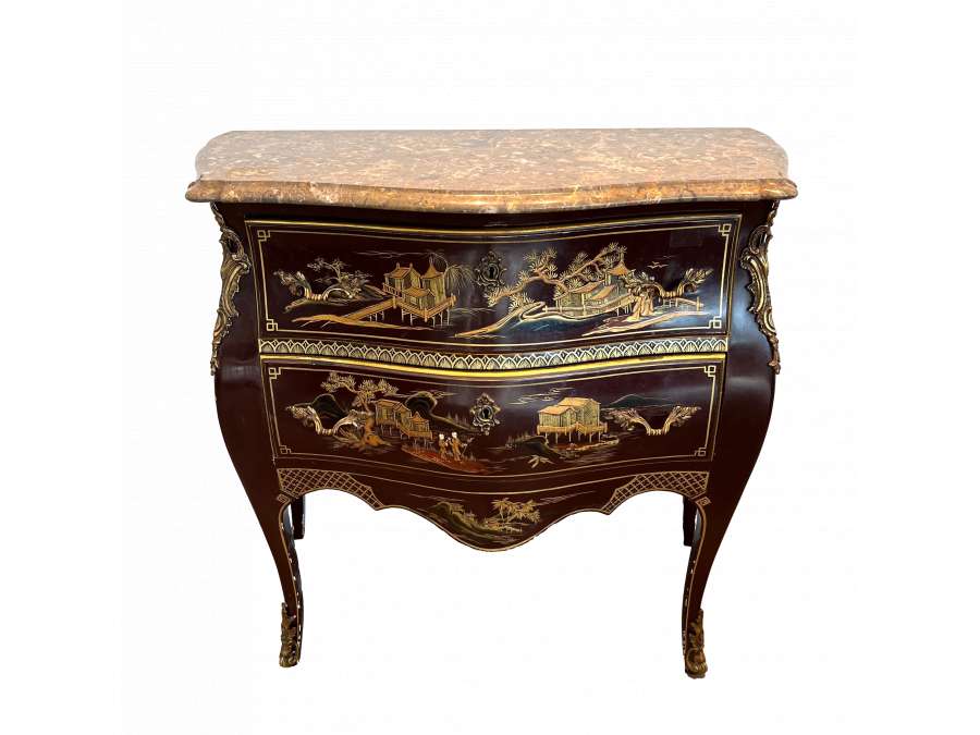 Commode en bronze +des années 40