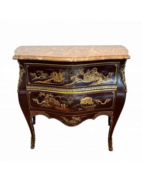 Commode en bronze des années 40-Bozaart