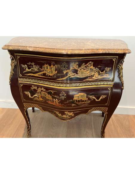 Commode en bronze des années 40-Bozaart