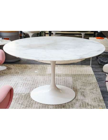 Table design en marbre des années 50-Bozaart