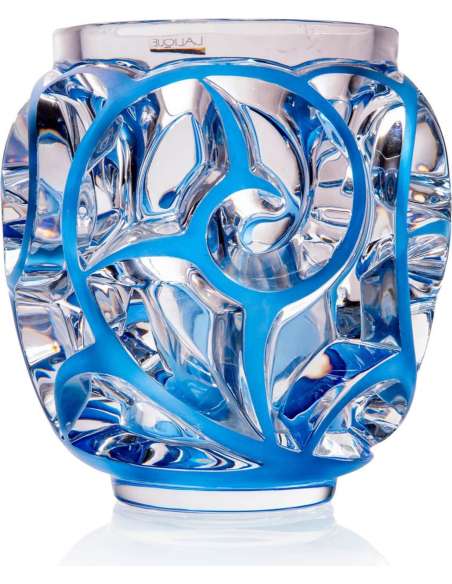 Vase en cristal, Lalique des années 20-Bozaart