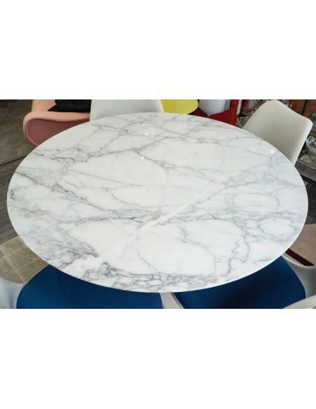 Table en marbre des années 50, KNOLL INTERNATIONAL-Bozaart