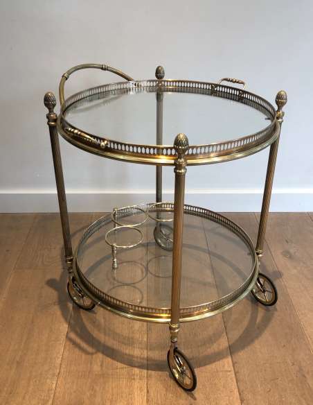 Modern design 40's rolling table-Bozaart