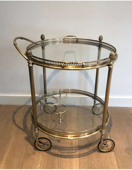 Modern design 40's rolling table-Bozaart