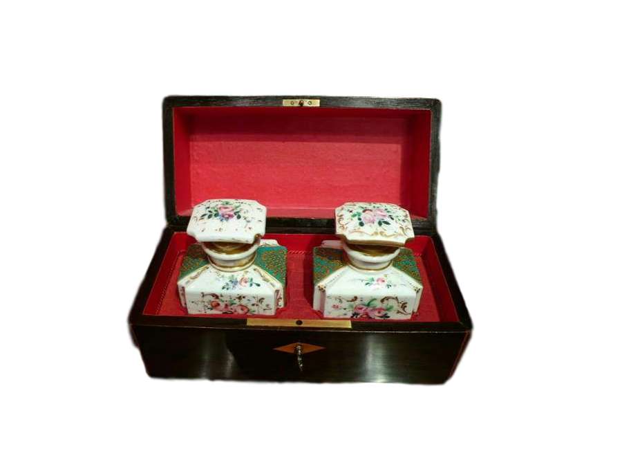 19th century+ Louis Philippe period rosewood tea box