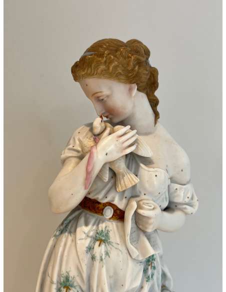 Decorative porcelain objects from the 19th century-Bozaart