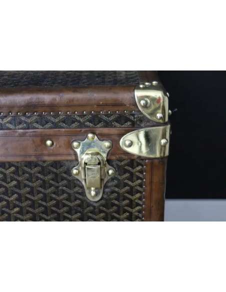 Goyard, Canvas mail trunk from the 20s-Bozaart