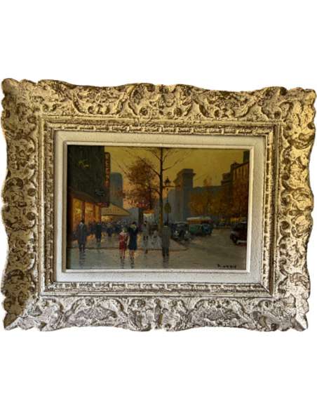 20th century oil painting on canvas signed Audry-Bozaart
