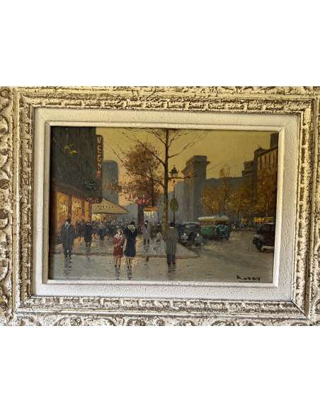 20th century oil painting on canvas signed Audry-Bozaart