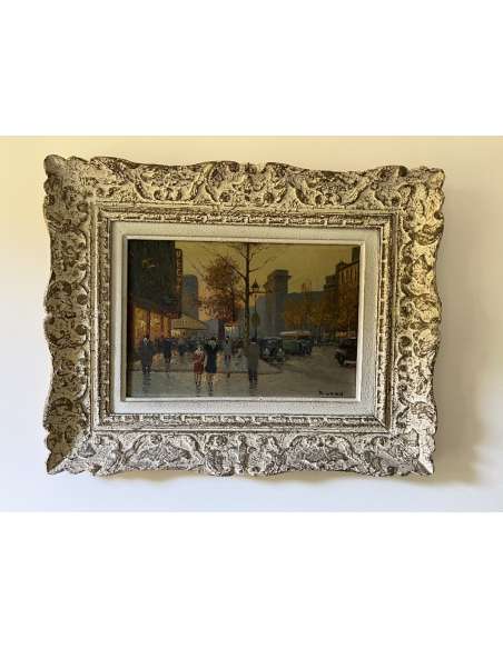 20th century oil painting on canvas signed Audry-Bozaart