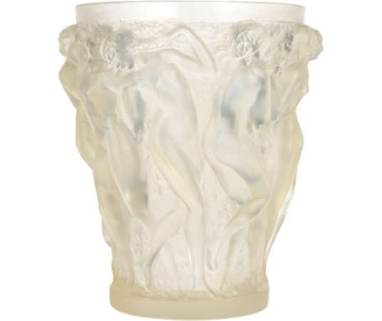 René Lalique - Vase «Bacchantes» en verre Opalescent