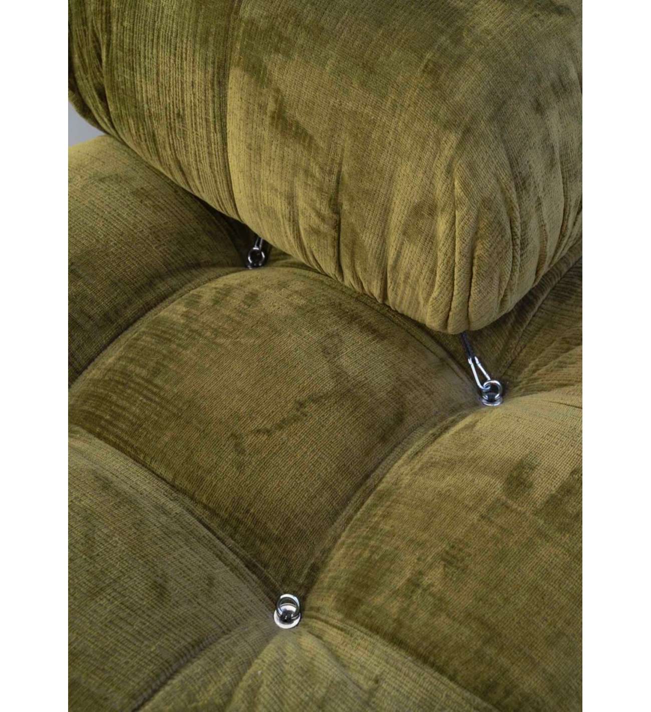 B&B iIalia Canapé 3 modules... B&B iIalia Canapé 3 modules CAMALEONDA angulaire Chenille Enia Vert Olive
