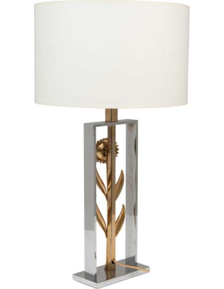 Maison Charles, attribué à. Paire de lampes tournesol. Années 1970 -Bozaart