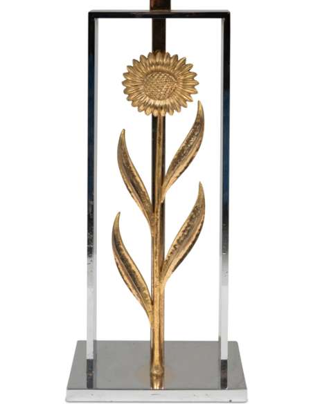 Maison Charles, attribué à. Paire de lampes tournesol. Années 1970 -Bozaart