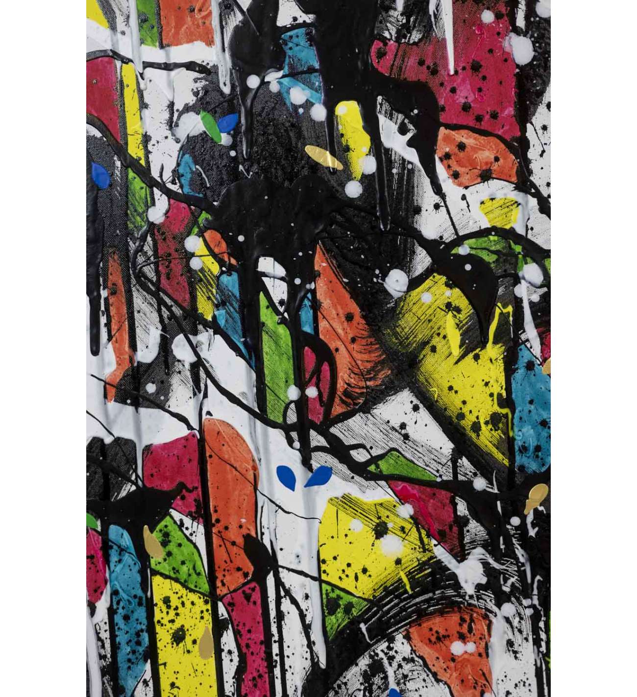 Dan Hôo, Acrylique sur toile « Les... Dan Hôo, Acrylique sur toile « Les lumières de la Raison », 2023