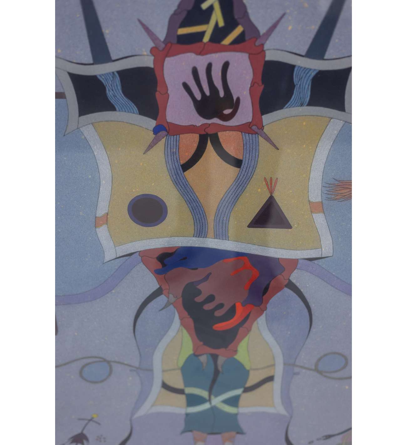 Jorge Camacho. Oeuvre « La langue de... Jorge Camacho. Oeuvre « La langue de la Corde ». Années 1992.