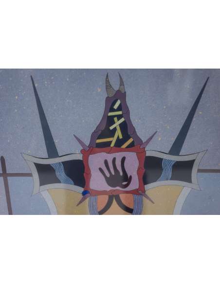 Jorge Camacho. Oeuvre « La langue de la Corde ». Années 1992. -Bozaart