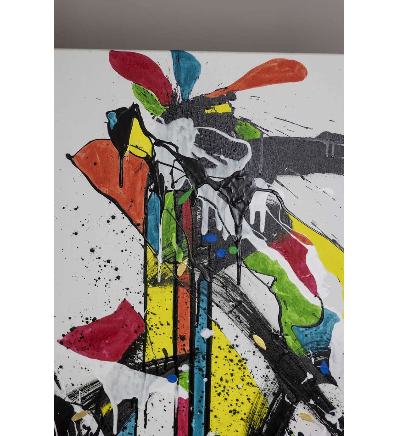Dan Hôo, Acrylique sur toile « Les... Dan Hôo, Acrylique sur toile « Les lumières de la Raison », 2023