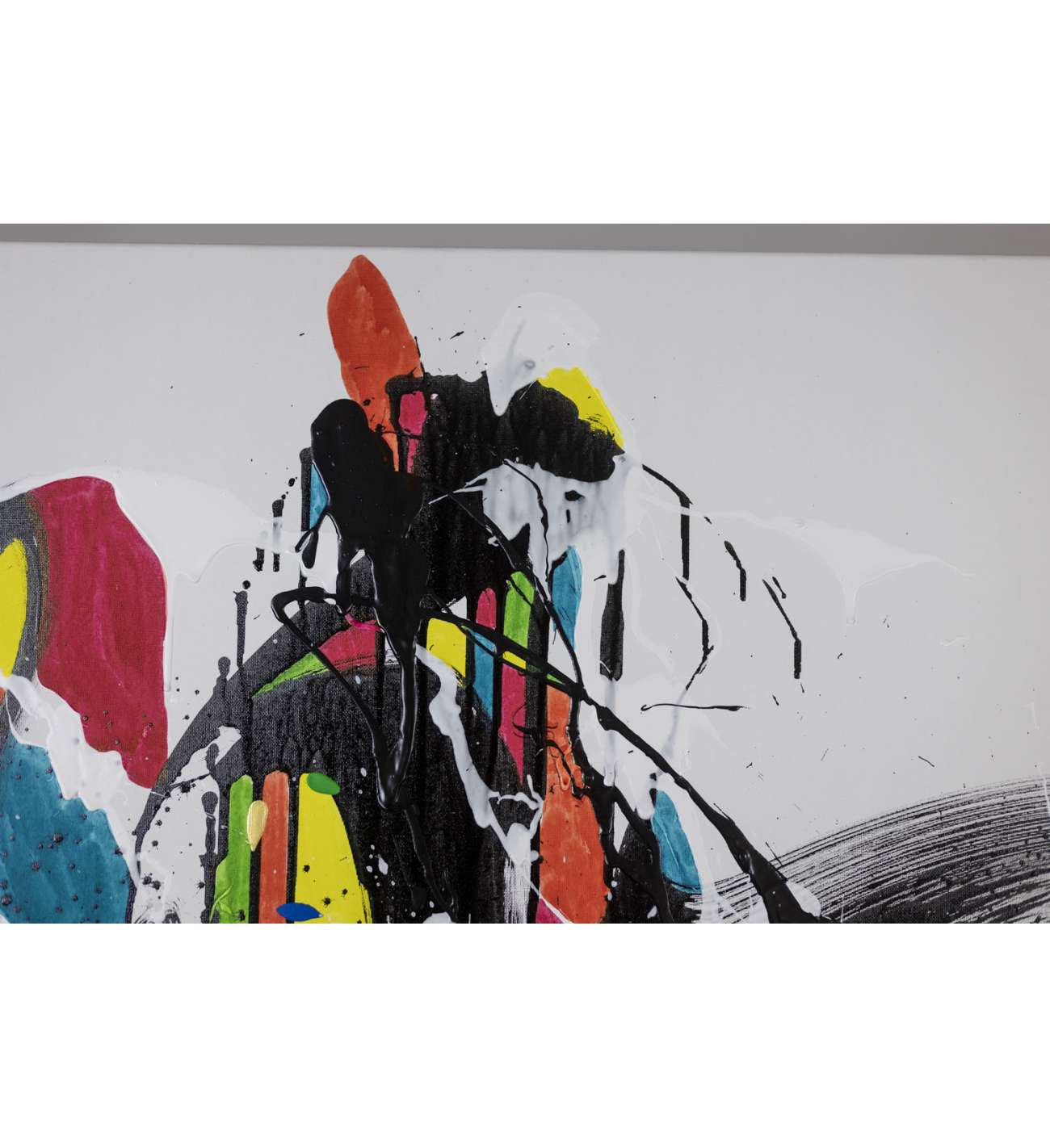 Dan Hôo, Acrylique sur toile « Les... Dan Hôo, Acrylique sur toile « Les lumières de la Raison », 2023