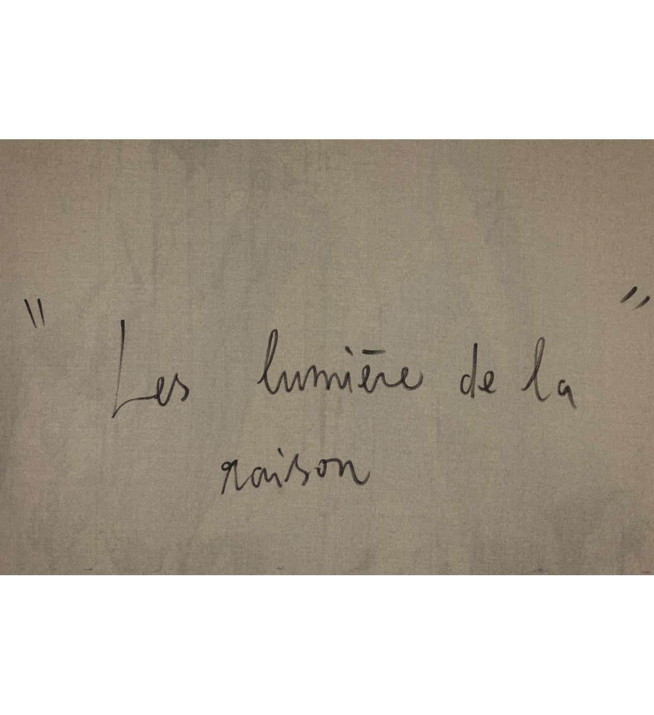 Dan Hôo, Acrylic on canvas “Les... Dan Hôo, Acrylic on canvas “Les lumières de la Raison”, 2023