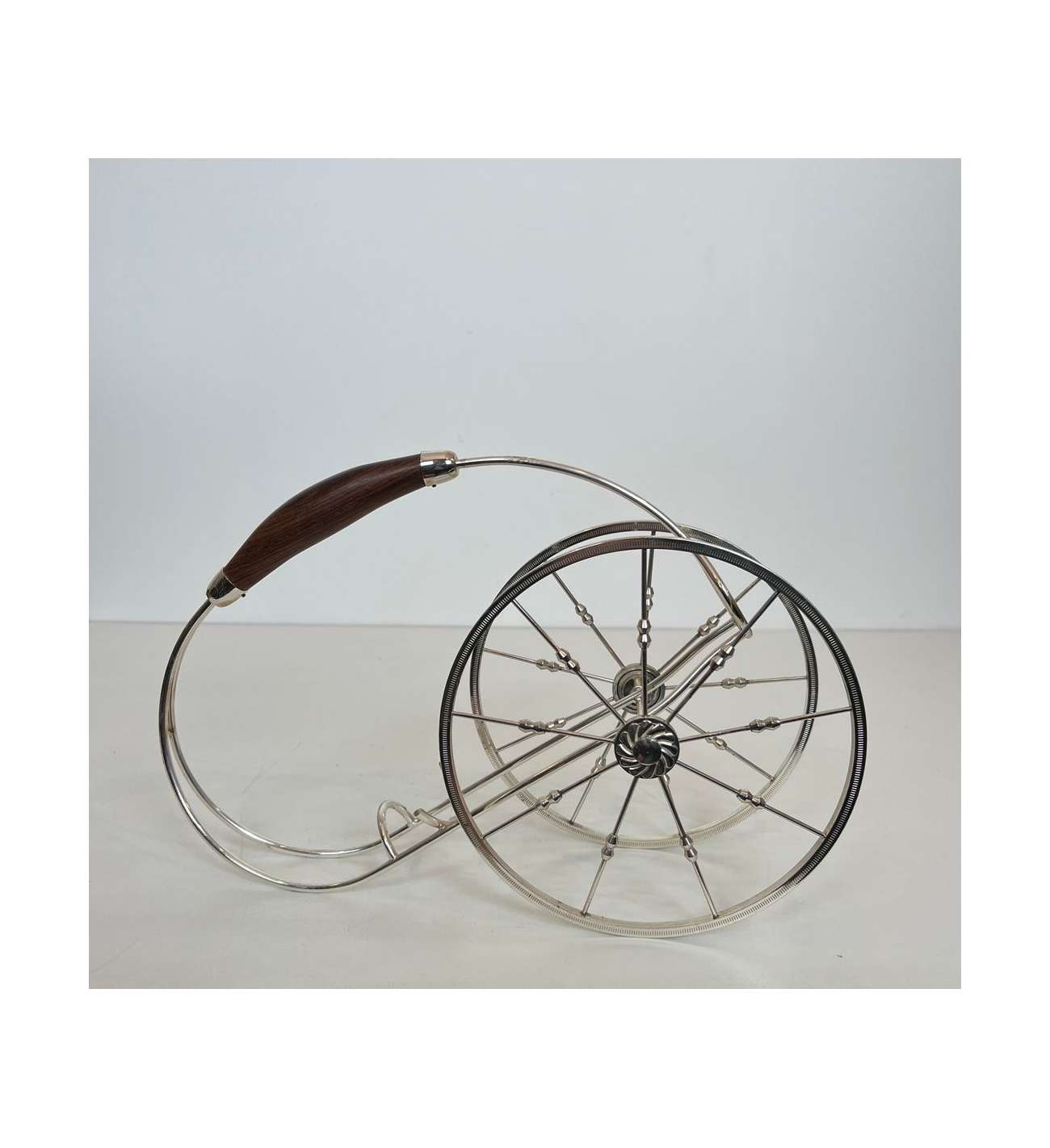 Silver Plated Sleigh Bottle Holder