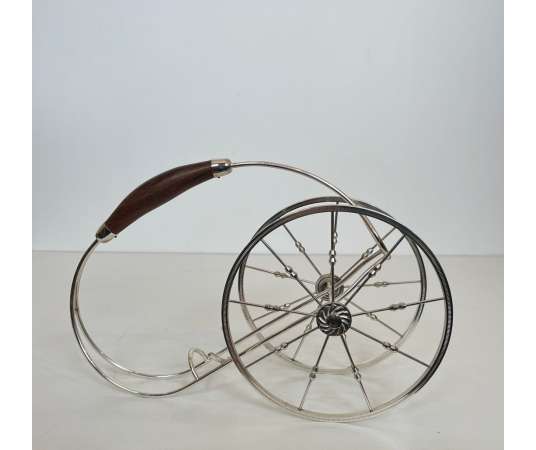 Silver Plated Sleigh Bottle Holder